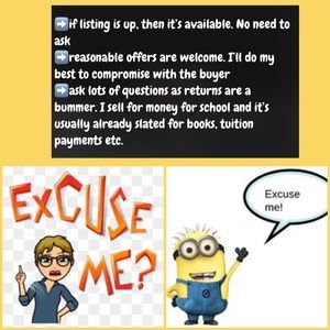 Please read when shopping in my closet